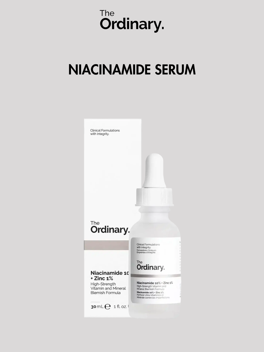 The Ordinary Skin Refining Duo (Niacinamide Serum + Glycolic Toner)