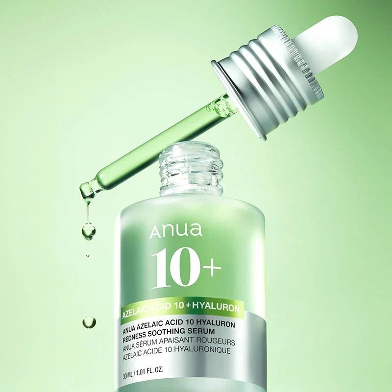Anua Azelaic Acid 10  HYALURON REDNESS SOOTHING SERUM