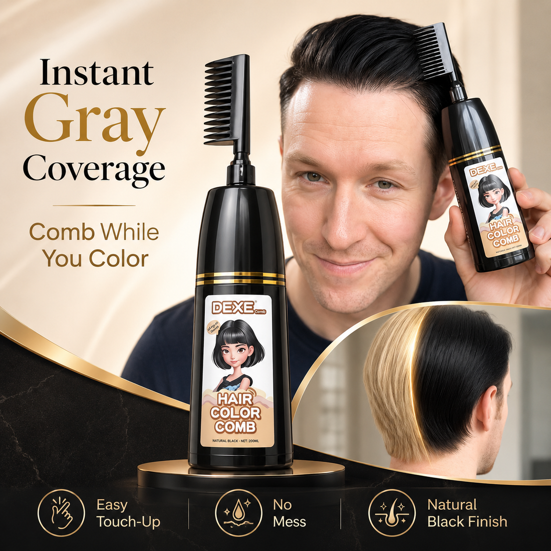 DEXE Hair Color Comb