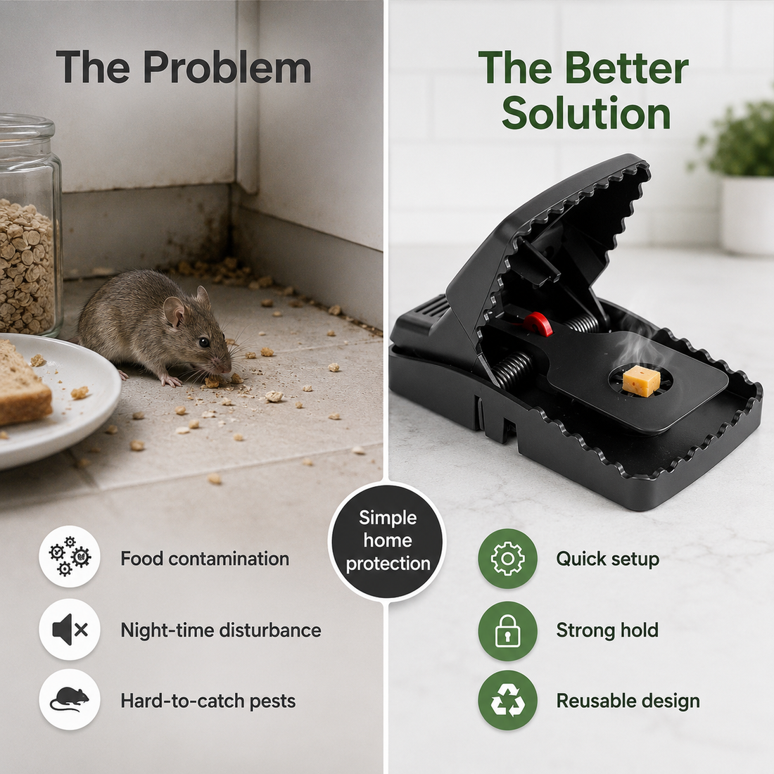 Mouse & Rat Trap (Reusable)