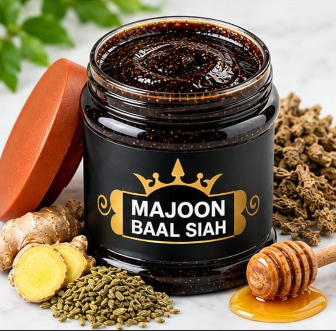Majoon Baal Siah – Pure Herbal Formula for Strong, Black & Healthy Hair