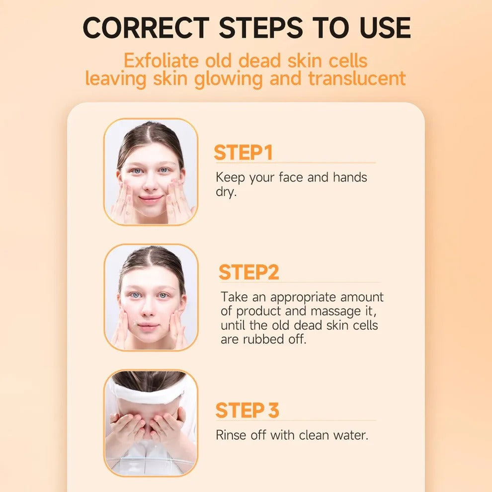 Orange Glow Exfoliating Gel –