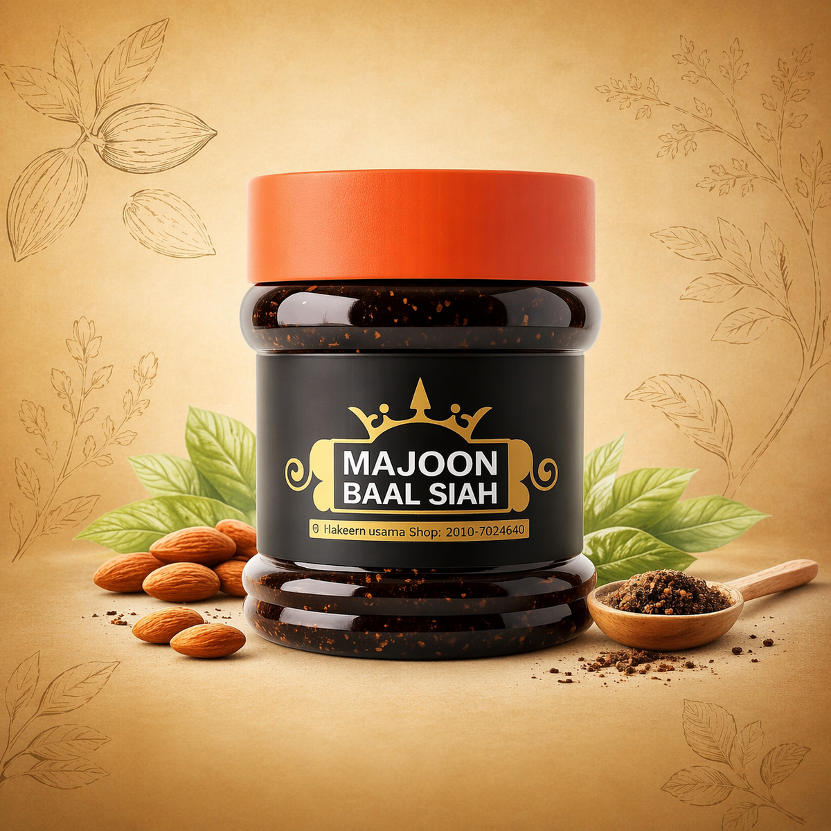 Majoon Baal Siah – Pure Herbal Formula for Strong, Black & Healthy Hair
